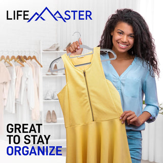 LifeMaster 80-Pack Non-Slip Clothes Hangers